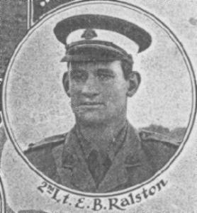 Lieutenant Edward Bolton RALSTON 
