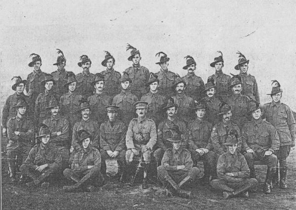 Sergeants and Sergeant-Majors of the 12th Australian Light Horse