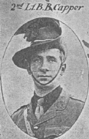 Second Lieutenant Basil Belgrave CAPPER