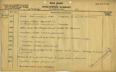 12th Light Horse Regiment War Diary, 19 January - 7 February 1917