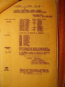 12th Light Horse Regiment Routine Order No. 45, 12 April 1916, p. 1