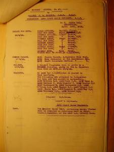 12th Light Horse Regiment Routine Order No. 47, 14 April 1916