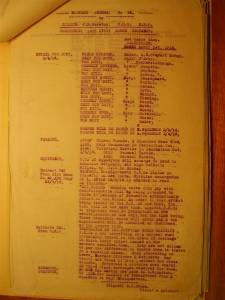 12th Light Horse Regiment Routine Order No. 34, 1 April 1916, p. 1