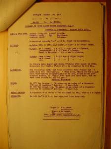 12th Light Horse Regiment Routine Order No. 162, 16 August 1916