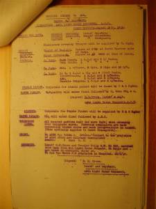 12th Light Horse Regiment Routine Order No. 165, 19 August 1916