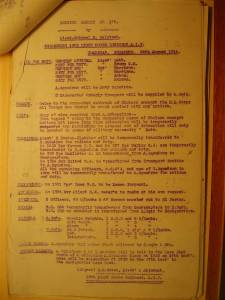 12th Light Horse Regiment Routine Order No. 172, 26 August 1916