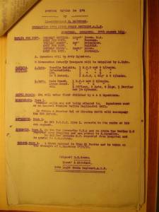 12th Light Horse Regiment Routine Order No. 174, 28 August 1916