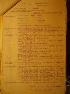 12th Light Horse Regiment Routine Order No. 240, 1 December 1916
