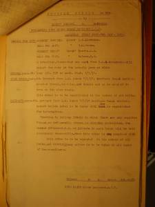 12th Light Horse Regiment Routine Order No. 278, 9 January 1917