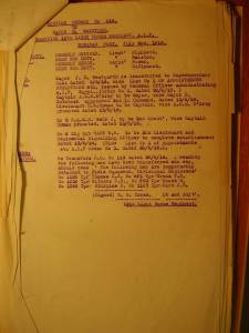 12th Light Horse Regiment Routine Order No. 116, 2 July 1916