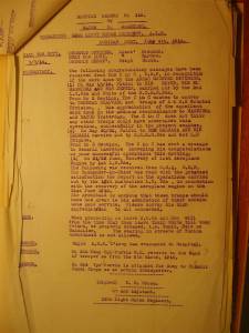 12th Light Horse Regiment Routine Order No. 118, 4 July 1916