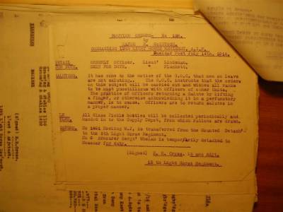 12th Light Horse Regiment Routine Order No. 128, 14 July 1916