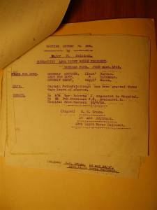 12th Light Horse Regiment Routine Order No. 105, 21 June 1916