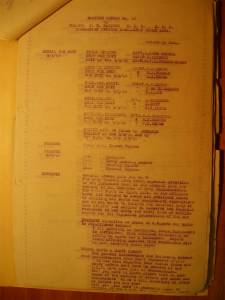 12th Light Horse Regiment Routine Order No. 10, 5 March 1916