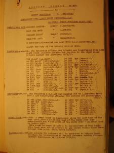 12th Light Horse Regiment Routine Order No. 329, 1 March 1917, p. 1