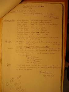 12th Light Horse Regiment Routine Order No. 355, 31 March 1917