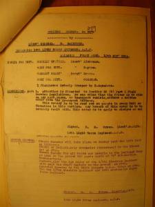 12th Light Horse Regiment Routine Order No. 219, 10 November 1916