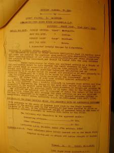 12th Light Horse Regiment Routine Order No. 230, 21 November 1916