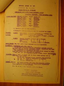 12th Light Horse Regiment Routine Order No. 189, 12 September 1916