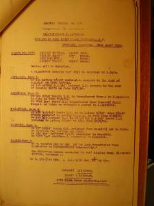 12th Light Horse Regiment Routine Order No. 199, 22 September 1916 
