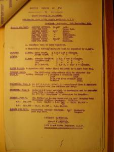 12th Light Horse Regiment Routine Order No. 178, 1 September 1916