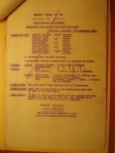 12th Light Horse Regiment Routine Order No. 186, 9 September 1916