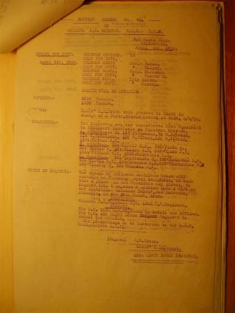 12th Light Horse Regiment Routine Order No. 36, 4 April 1916