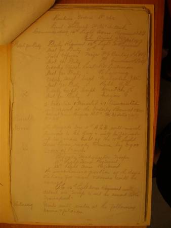 12th Light Horse Regiment Routine Order No. 362, 7 April 1917, p. 1