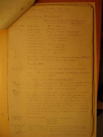 12th Light Horse Regiment Routine Order No. 368, 13 April 1917, p. 1