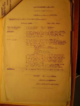 12th Light Horse Regiment Routine Order No. 122, 8 July 1916