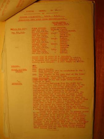 12th Light Horse Regiment Routine Order No. 66, 6 May 1916, p. 1