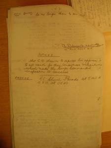 12th Australian Light Horse Regiment Routine Order No. 479, 15 August 1917, p. 2 