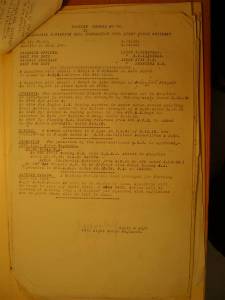 12th Australian Light Horse Regiment Routine Order No. 54, 3 December 1918, p. 1 