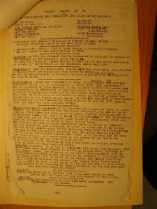 12th Australian Light Horse Regiment Routine Order No. 74, 24 December 1918, p. 1 