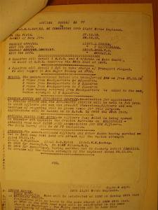 12th Australian Light Horse Regiment Routine Order No. 77, 27 December 1918, p. 1 