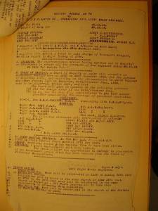 12th Australian Light Horse Regiment Routine Order No. 78, 28 December 1918, p. 1 