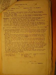 12th Australian Light Horse Regiment Routine Order No. 31, 4 July 1918, p. 1 