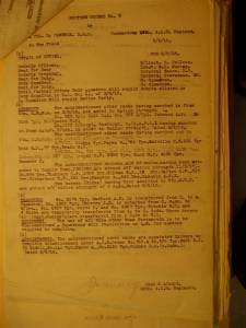 12th Australian Light Horse Regiment Routine Order No. 3, 5 June 1918, p. 1 