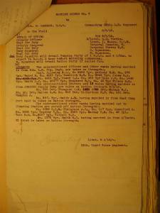 12th Australian Light Horse Regiment Routine Order No. 6, 8 June 1918, p. 1 