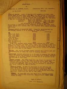 12th Australian Light Horse Regiment Routine Order No. 8, 10 June 1918, p. 1 