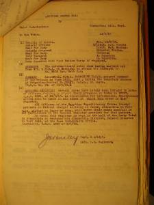 12th Australian Light Horse Regiment Routine Order No. 11, 13 June 1918, p. 1 
