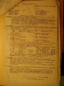 12th Australian Light Horse Regiment Routine Order No. 17, 20 June 1918, p. 1