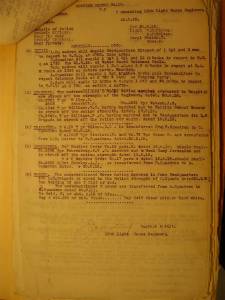 12th Australian Light Horse Regiment Routine Order No. 18, 20 June 1918, p. 1 