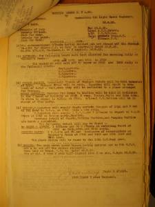 12th Australian Light Horse Regiment Routine Order No. 20, 22 June 1918, p. 1 