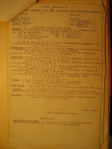 12th Australian Light Horse Regiment Routine Order No. 33, 12 November 1918, p. 1 