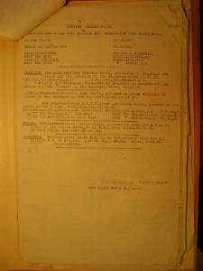 12th Australian Light Horse Regiment Routine Order No. 38, 17 November 1918, p. 1 
