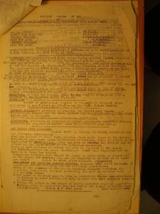 12th Australian Light Horse Regiment Routine Order No. 48, 27 November 1918, p. 1 