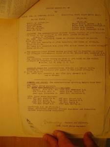 12th Australian Light Horse Regiment Routine Order No. 14, 17 October 1918, p. 1 
