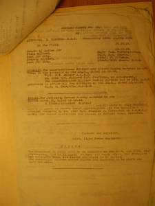 12th Australian Light Horse Regiment Routine Order No. 11, 14 October 1918, p. 1 