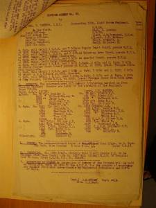 12th Australian Light Horse Regiment Routine Order No. 93, 7 September 1918, p. 1 